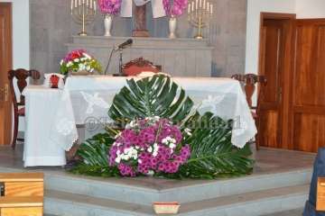 Misa y procesión religiosa en Caserones Bajos y Cendro (Foto TA)